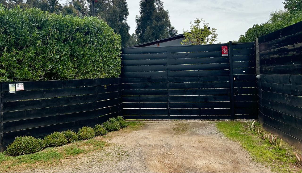 Portón después de la renovación